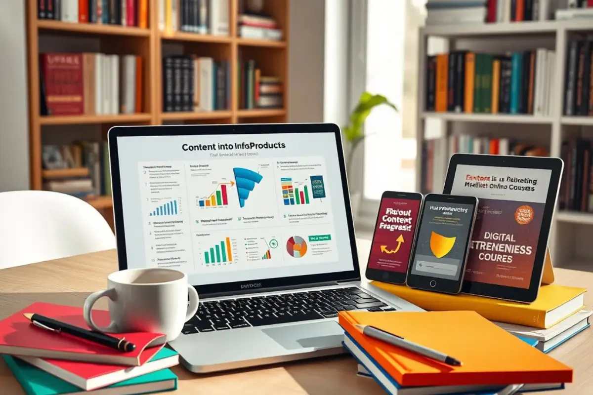 Como Transformar Conteúdo em Infoprodutos Rentáveis: Tudo o Que Você Precisa Saber