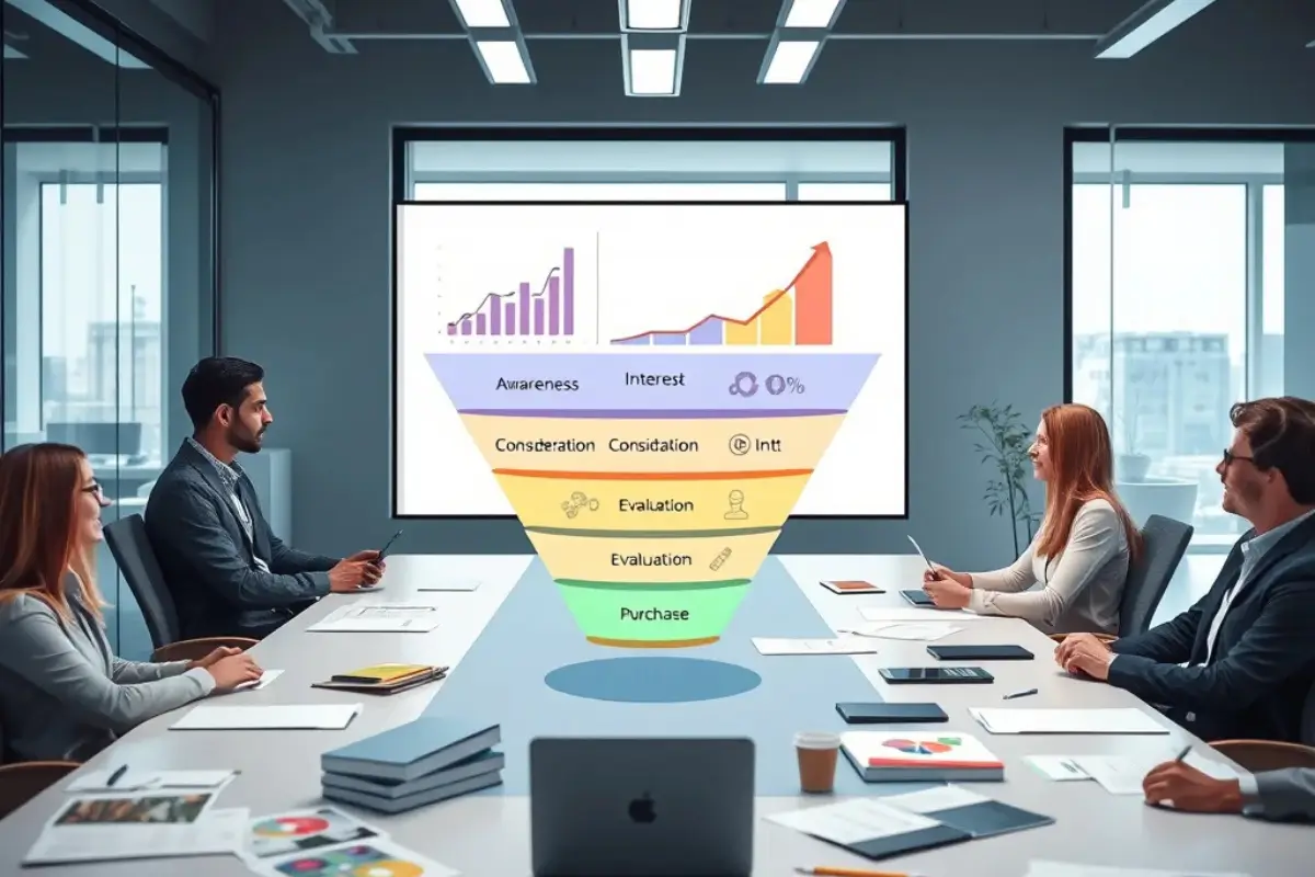 Quais são as etapas essenciais de um funil de vendas digital?