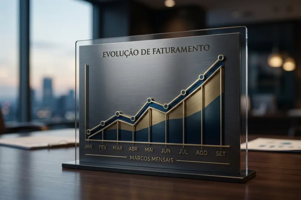 Crescimento negócio online sustentável longo prazo