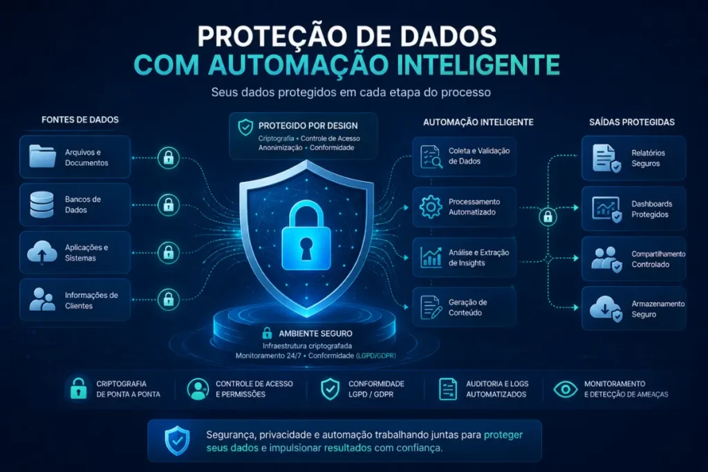 LGPD automação marketing proteção dados Brasil conformidade